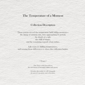 The Temperature of a Moment - Trace
