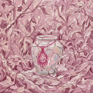 Abstract mixed media painting titled “Four Season – Spring,” featuring layered pastel tones and organic textures that evoke the transition into spring. 파스텔 계열의 색층과 유기적인 질감이 겹쳐진 추상 혼합매체 회화 「Four Season – Spring」, 계절이 봄으로 이행하는 순간의 기류를 담고 있다.