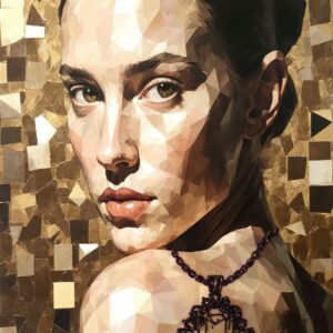 Abstract mixed media artwork featuring void-like layers with overlapping textures and muted tonal variations suggesting dissolution. 겹쳐진 질감과 차분한 색조 변화를 통해 공허한 레이어와 해체를 연상시키는 추상 혼합 매체 작품.